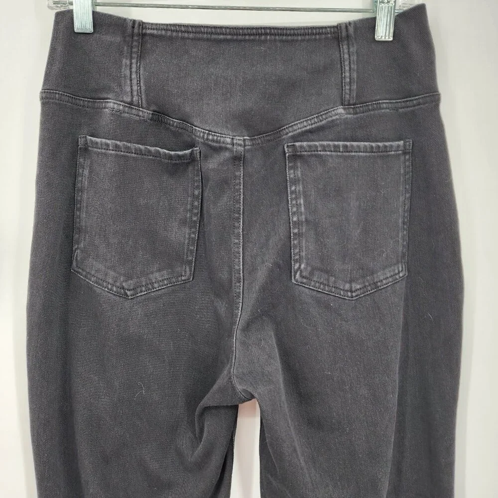 HALARA Magic Denim High Waist Crossover Flare Jeans Black Wash Various NWOT - Picture 7 of 9